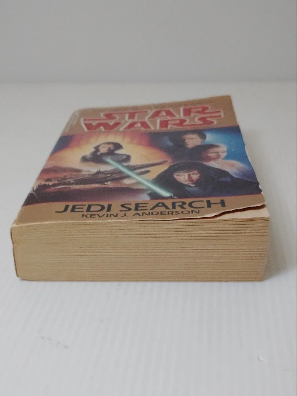 8 For $8 Star Wars Jedi Search Paperback – Red Logo, Gold/Cream Cover Art